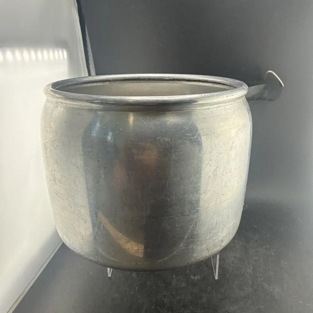 Vtg Wear-Ever No 3604 Aluminum Saucepan Pot TACU Co Made In USA 1940s 1950s